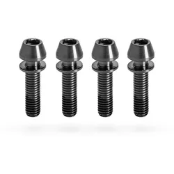 KOGEL BEARINGS Titanschrauben Set für Vorbauten | M5x18 mm schwarz