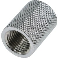 HF Muffe G1/4 IG auf G1/4 IG - Chrome, Verbindung chrom