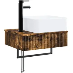 vidaXL, Badmöbelset, Badezimmer-Waschtisch