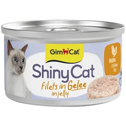 GimCat ShinyCat Jelly Hühnchen 24x70 g