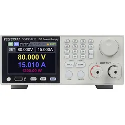 Voltcraft VSPP-1215 Labornetzgerät fuer Rackeinbau einstellbar 0 -/DC 0, Labornetzgerät, Schwarz
