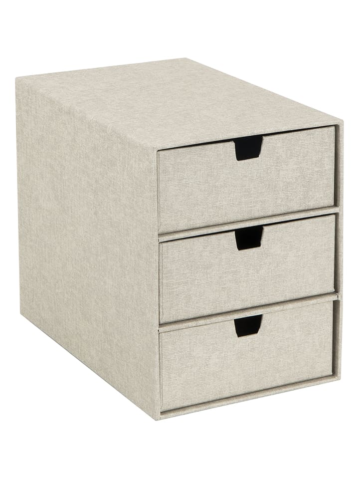 BIGsoBox Schubladenbox "Ingid" in Beige - (B)16 x (H)20,5 x (T)25 cm - onesize