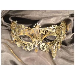 Be Lily Accessoires Maske in gold