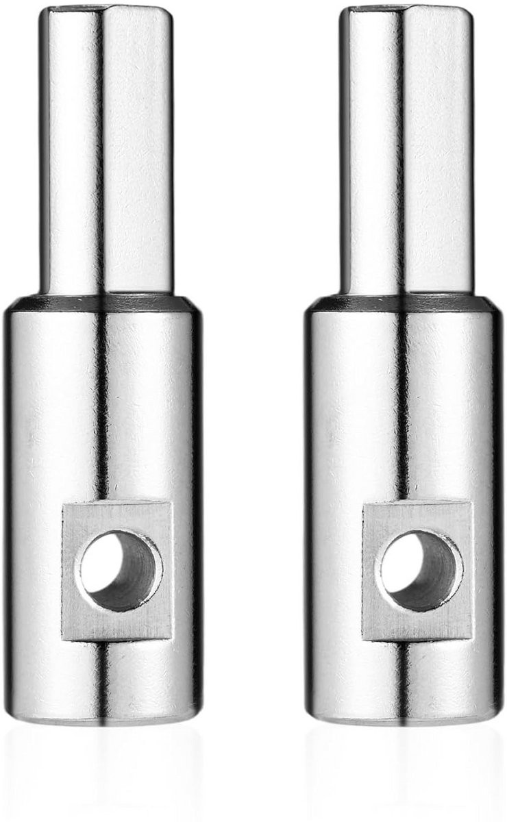 2 Stuks Universele Boormachine Adapter voor IJsboren met Schroefdraadverbinding