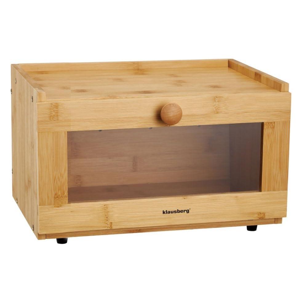 Lumarko Chlebak Chlebak bambusowy, akrylowy front, 35,5×24×18cm, klausberg, kb-7923 (64591813)