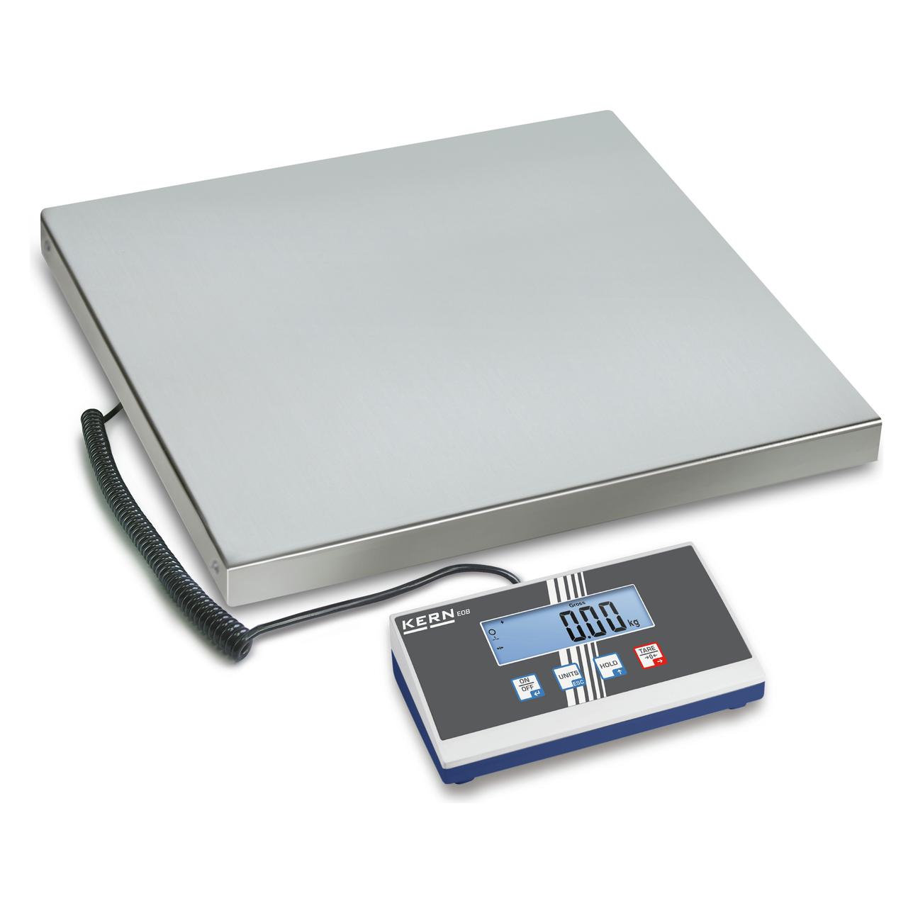 Kern Plattformwaage 150kg / Auflösung 50 g, DKD/DAkkS-kalibriert (EOB 150K50L +CAL)