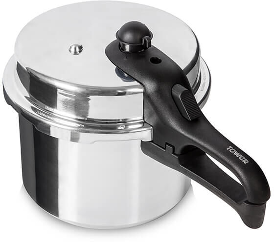 Tower Hi Dome Aluminium Pressure Cooker 6 Litre