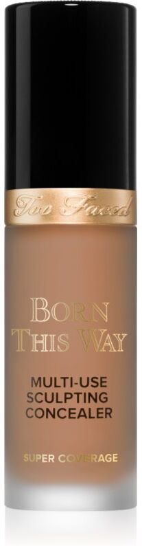 Too Faced Born This Way Super Coverage Multi-Use Concealer correcteur longue tenue haute couvrance teinte Mocha 13.5 ml