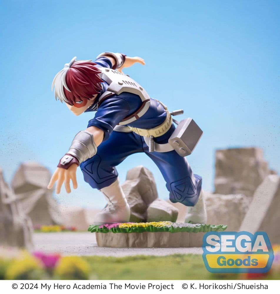 Sega My Hero Academia Xross Link Shoto Todoroki Anime PVC-beeldje, 12 cm