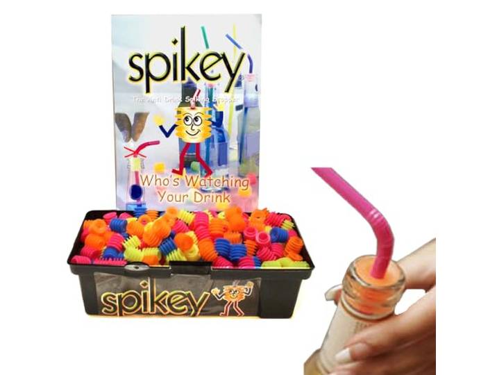 SPIKEY Anti-Drogen-Vergewaltigungs-Flaschenverschluss für Bars, Clubs, Kneipen, Spiking-Schutz (1500 x Spikey Flaschenverschlüsse)