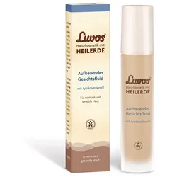 Luvos Heilerde aufbauendes Gesichtsfluid ungetönt 50 ml