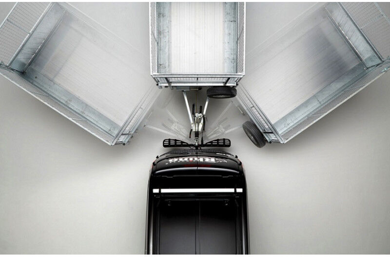 France Attelage Marchepied universel noir en 3 parties, pour attelage avec platine standard