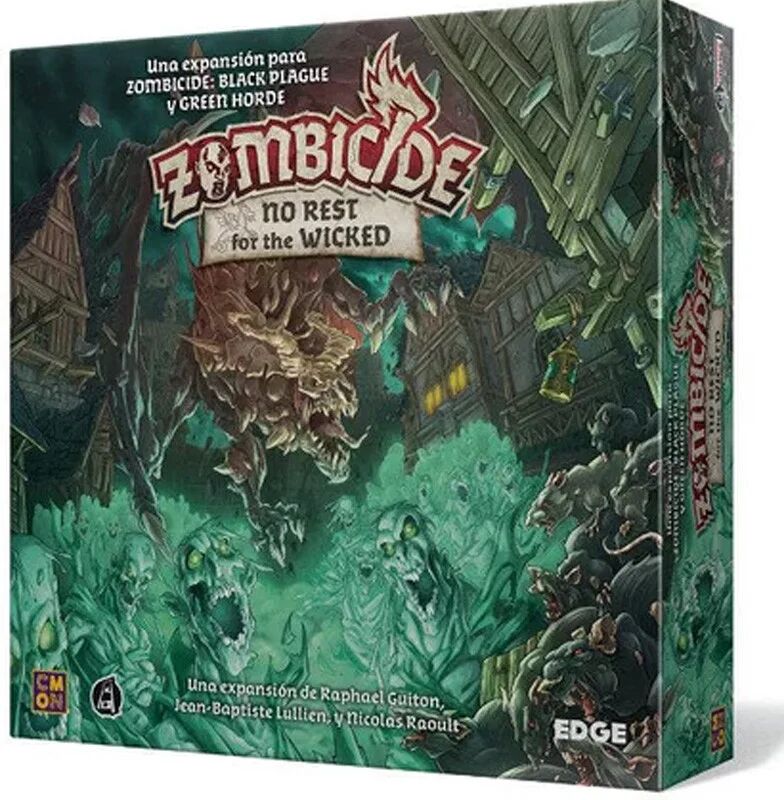 CMON Zombicide Black Plague - Extension No Rest for the Wicked