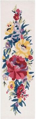 SAFAVIEH Handmade Chelsea Sayo Floral Wool Rug
