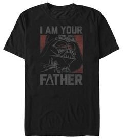 Men's Big & Tall Father Figure Tops & Tees by Mad Engine in Black (Size 3XLT)