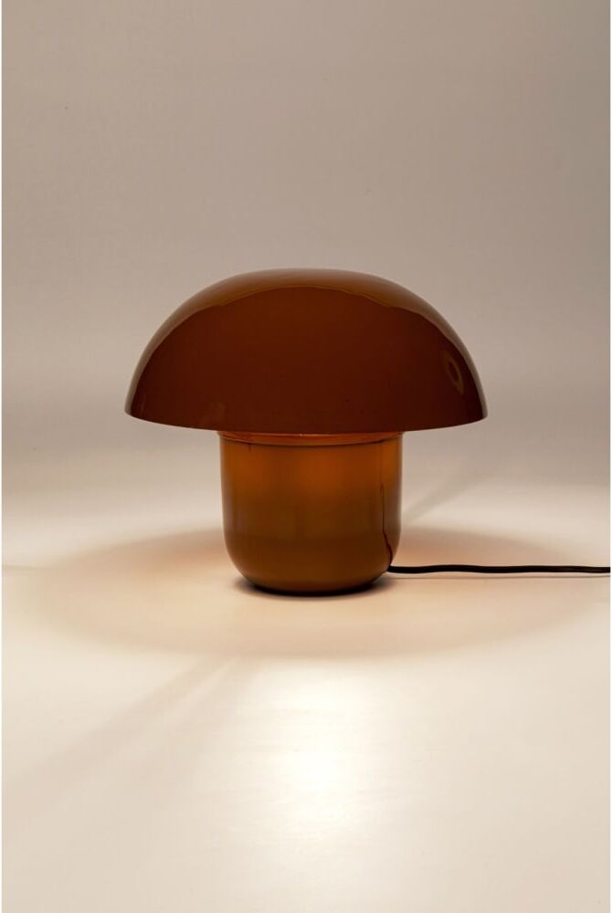 Kare Design Lampe champignon en acier marron Marron 29x27x29cm