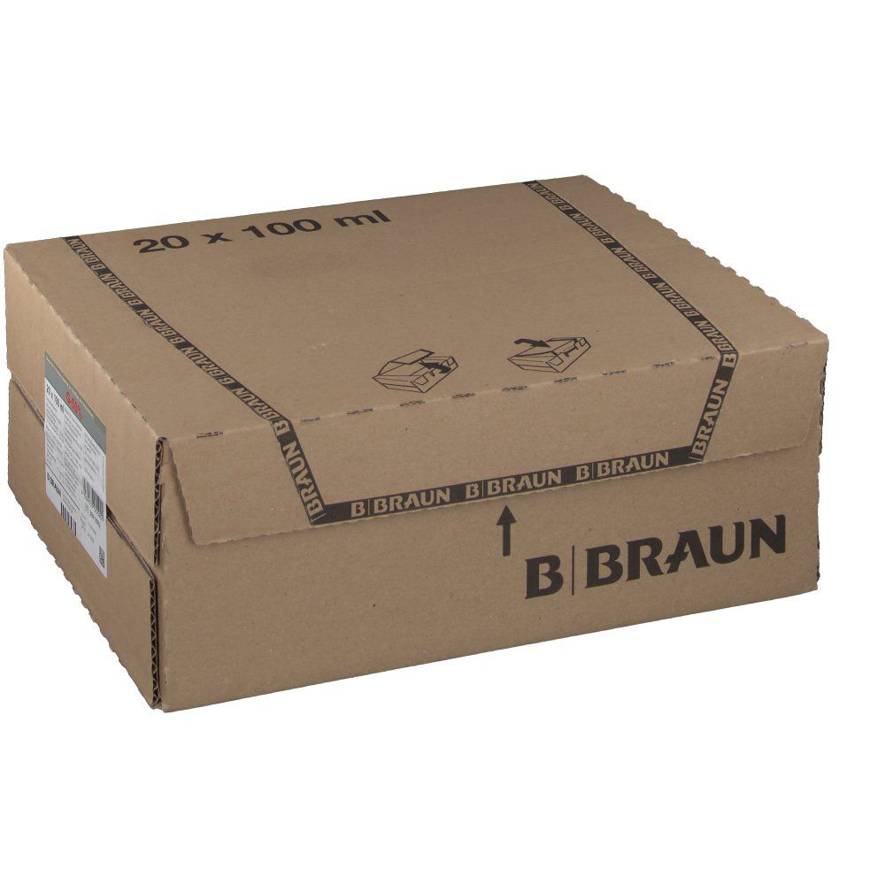 Glucose 50% B.Braun 20x100 ml Infusionslösungskonzentrat