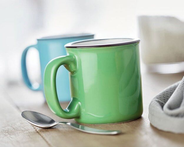 TWEENIES Tazza Vintage in Ceramica 240ml, 8,5x8,6cm Personalizzate o neutre