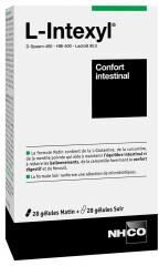 NHCO L-Intexyl Confort Intestinal 56 Gélules - Boîte 28 gélules matin + 28 gélules soir