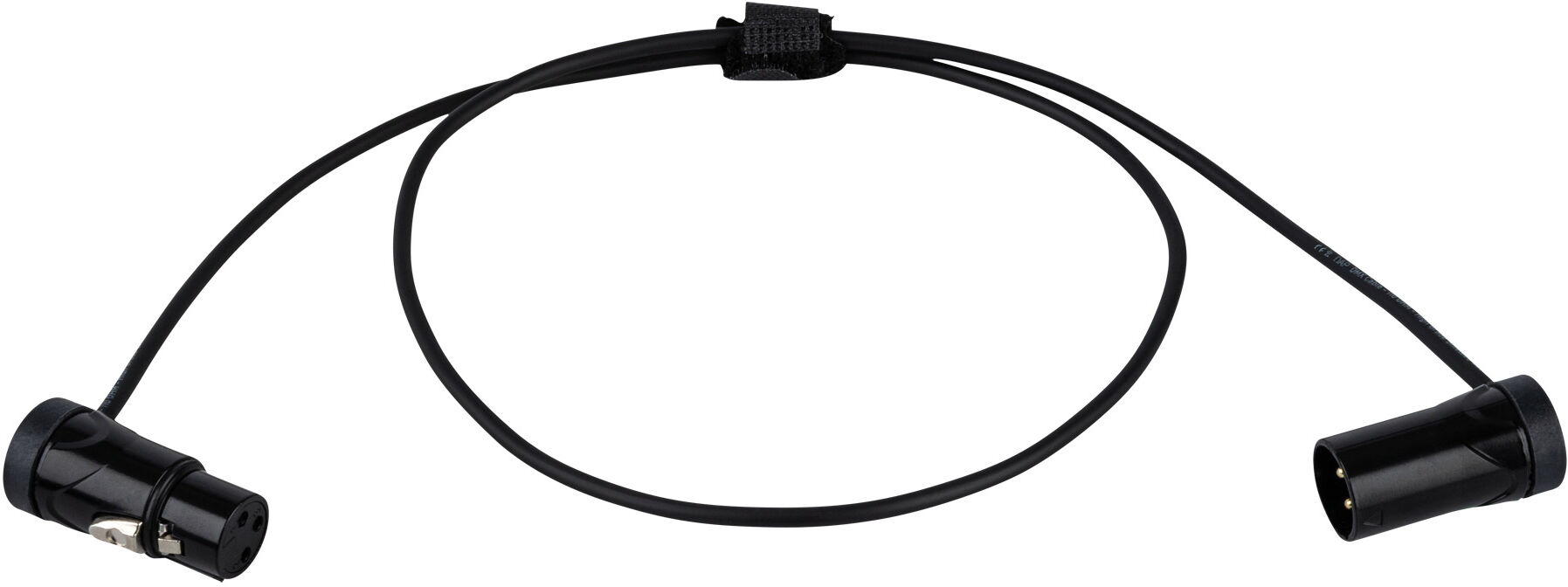 DAP Audio Flx19 – Symmetrisches Patchkabel Xlr/m 3p Auf Xlr/f 3p, 0,90 M, Ultrakompaktes