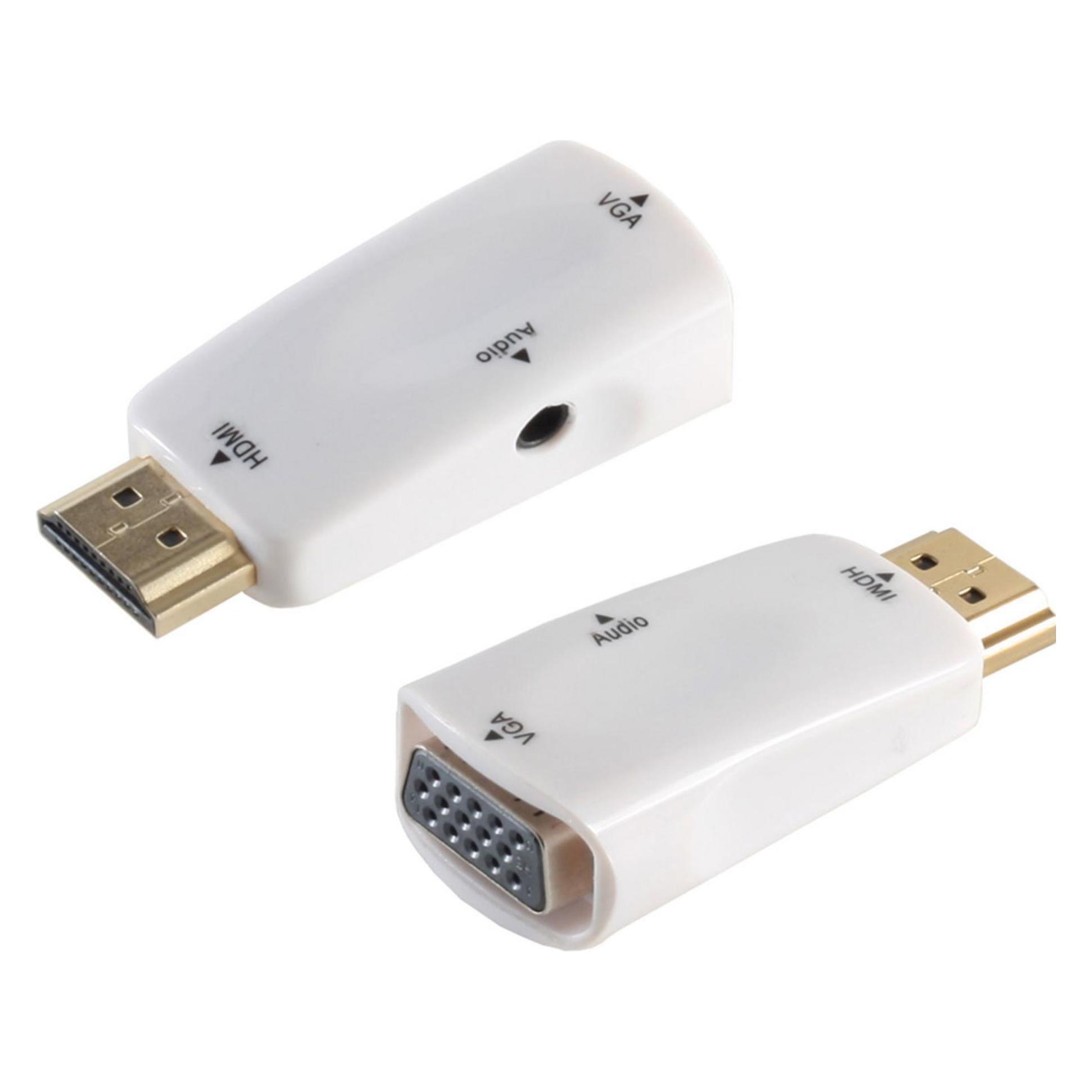 Shiverpeaks 10-01001 HDMI A VGA / 3.5mm Weiss Kabelschnittstellen-/adapter (HDMI, VGA) (10-01001)
