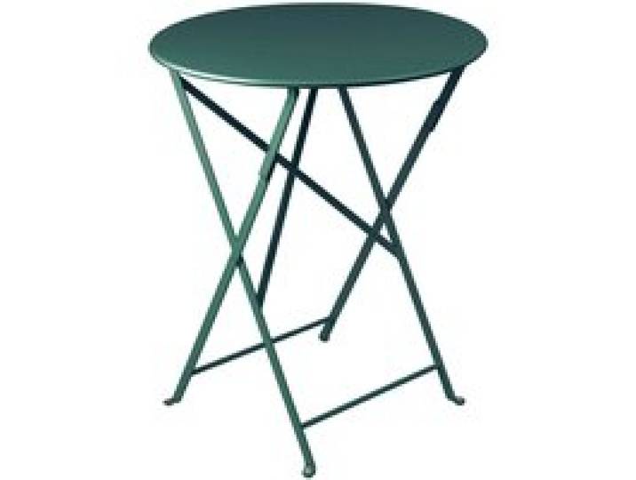 Table Ronde Pliante Ø60 cm Bistro en Acier