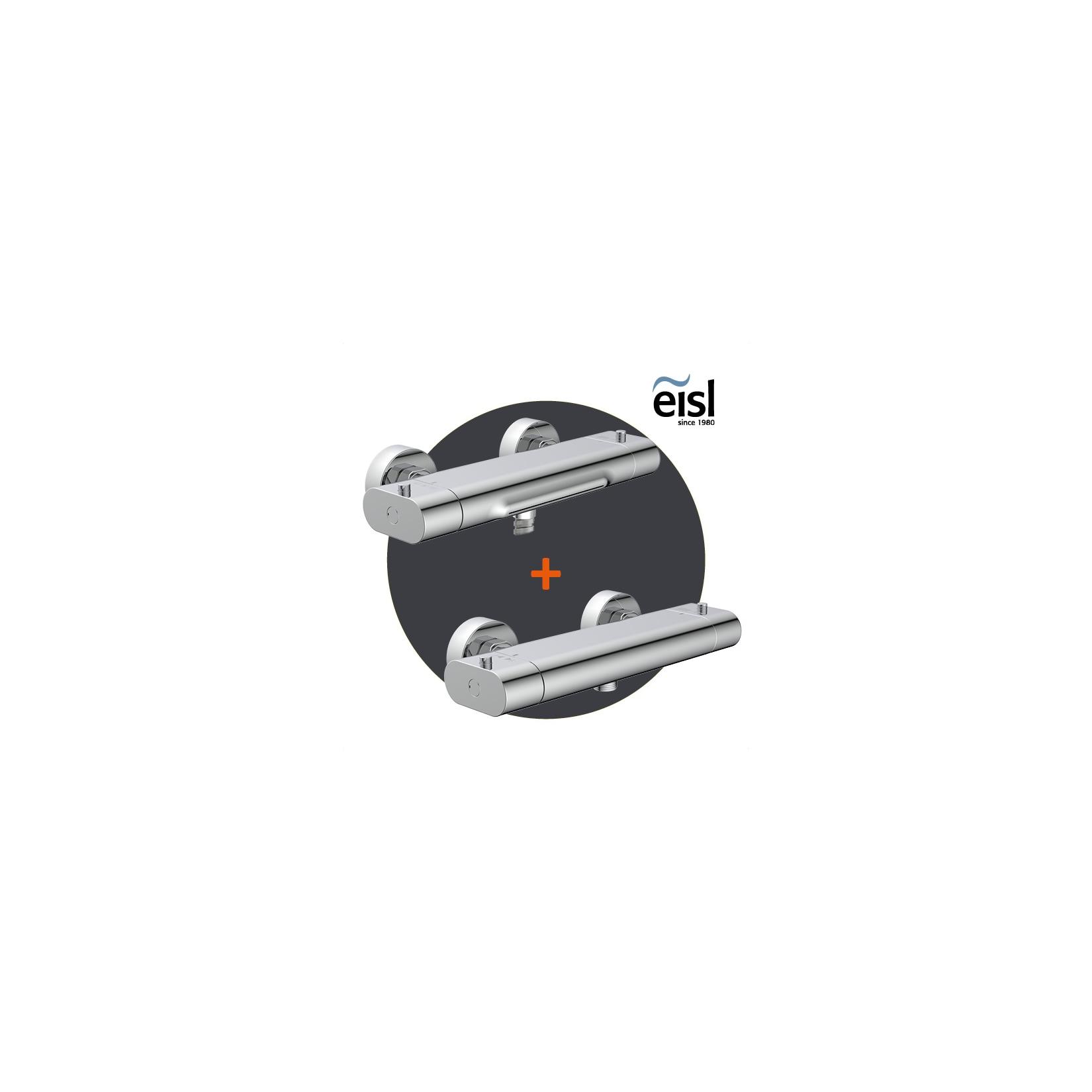 EISL Duscharmatur CARNEO mit Thermostat, Chrom