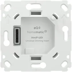 Homematic IP, Lichtschalter + Storenschalter, HmIP Universal Dimmereinsatz HmIP-UDI