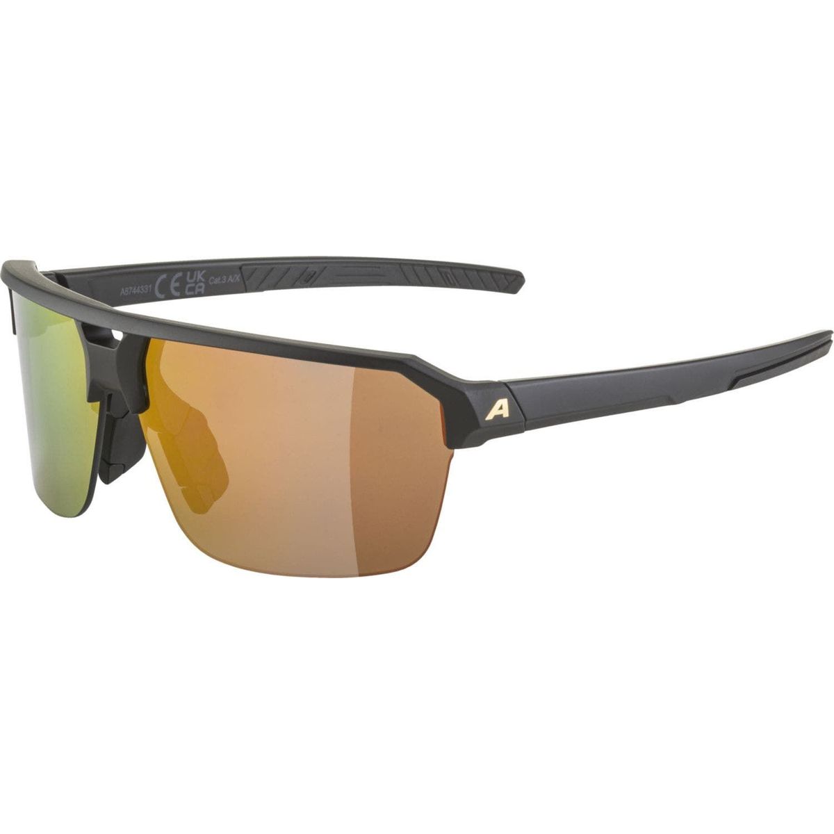 Alpina Swift HR black matt mirror gold (31) one size A8744331