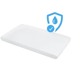 Waldin Wasserdichtes Spannbettlaken für Regal, Babybett 7in1, 73x50 cm
