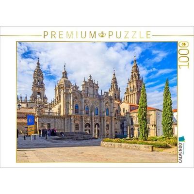 CALVENDO Puzzle Kathedrale Santiago de Compostela | 1000 Teile Lege-Größe 64 × 48 cm Foto-Puzzle für glückliche Stunden, von , Calvendo Puzzle