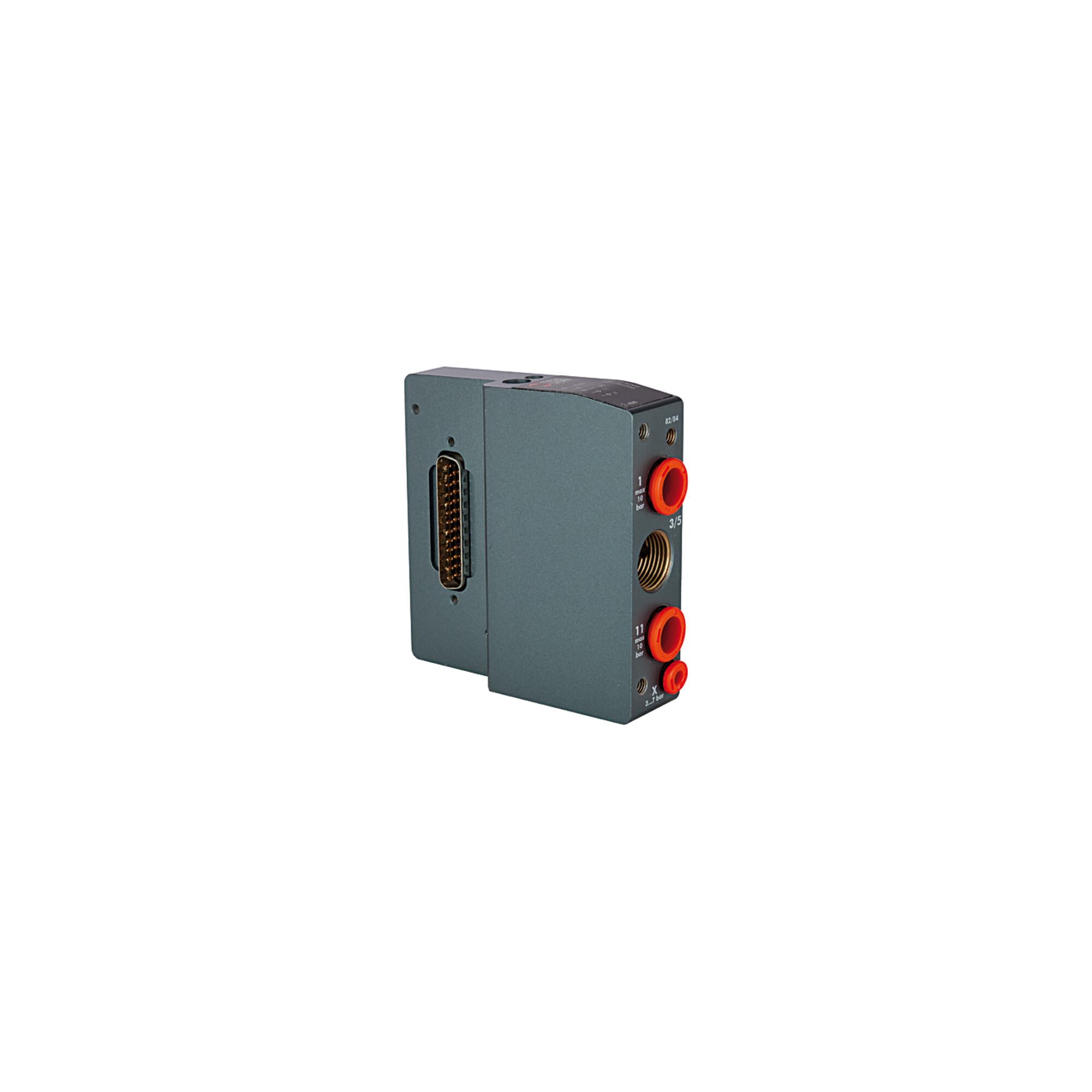 Riegler Eingangsplatte für Ventilinsel HDM, int. Steuerluft, Multipol (3-8)