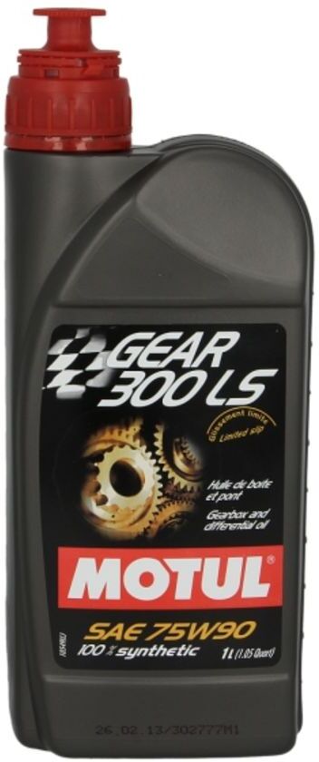 Vaihteistoöljy Motul 105778 Gear 300 Ls 75w90 Gl-5 1l