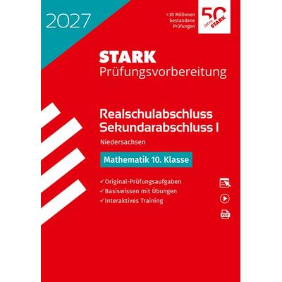 STARK Mathematik - Realschulabschluss 2027 Niedersachsen - Prüfungsvorbereitung, Set von , Stark Verlag GmbH, 978-3-8490-6615-4