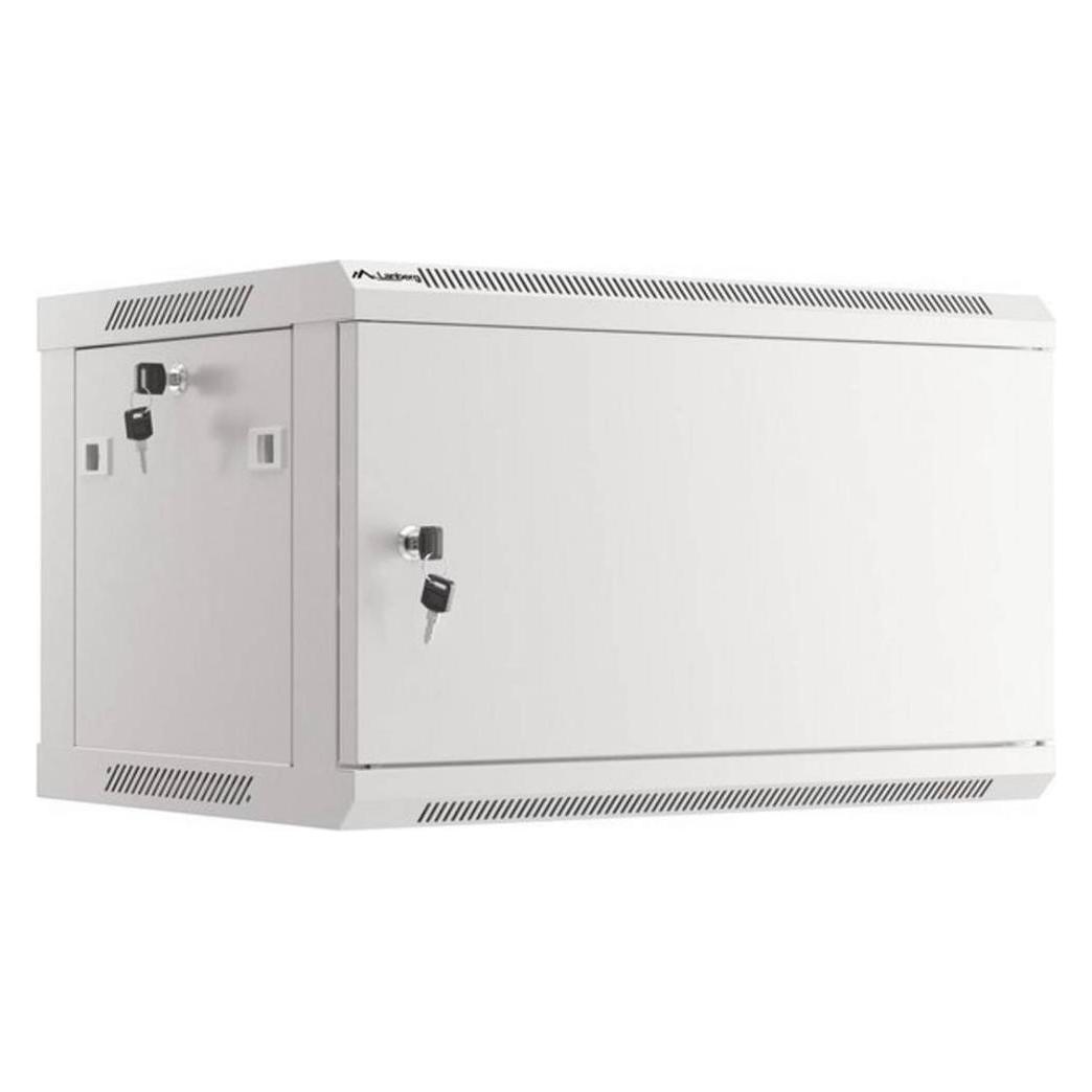 Lanberg WFFA-5604-10S Rack 4U Wandmontiertes Regal (4 HE, 19 Zoll Rack) (WFFA-5604-10S)