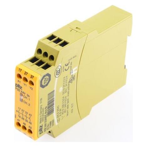 Pilz Erweiterungsmodul 3sec (PZE X4V 3/24VDC 4n/o fix)