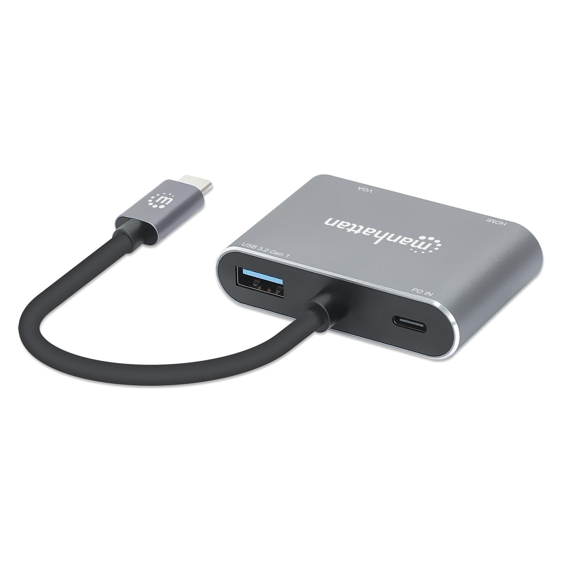 Manhattan 130691 (USB-C, 4 Ports) (130691)