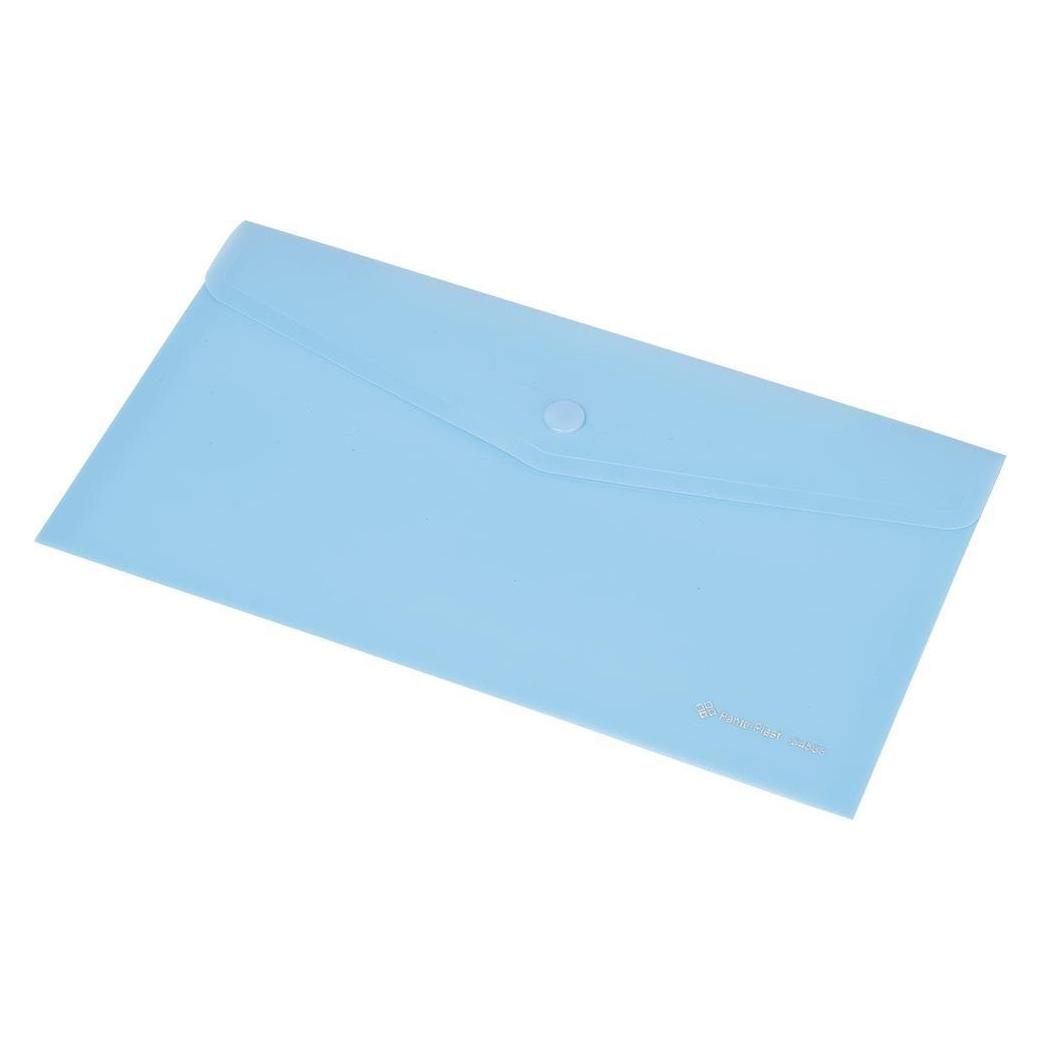 Panta Plast Focus C4533 DL Briefumschlag, transparent blau (A5, 1x) (41960011)