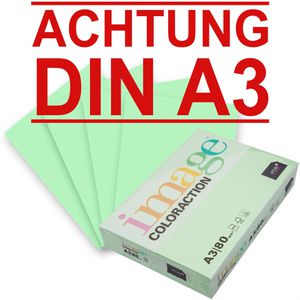 Antalis Kopierpapier Image Coloraction Jungle, A3, 80g/qm, blassgrün, 500 Blatt
