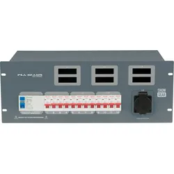 Showgear PSA-32A12S 12x MCB - Schuko-Ausgang