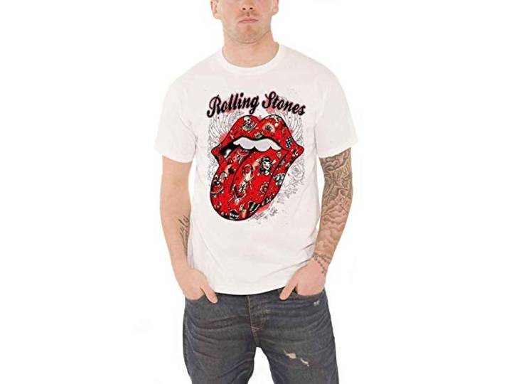 T-Shirt # M White Unisex # Tattoo Flash