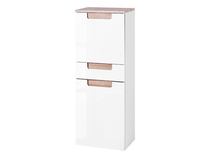 Armoire midi Laris 40 x 105 x 27cm Blanc