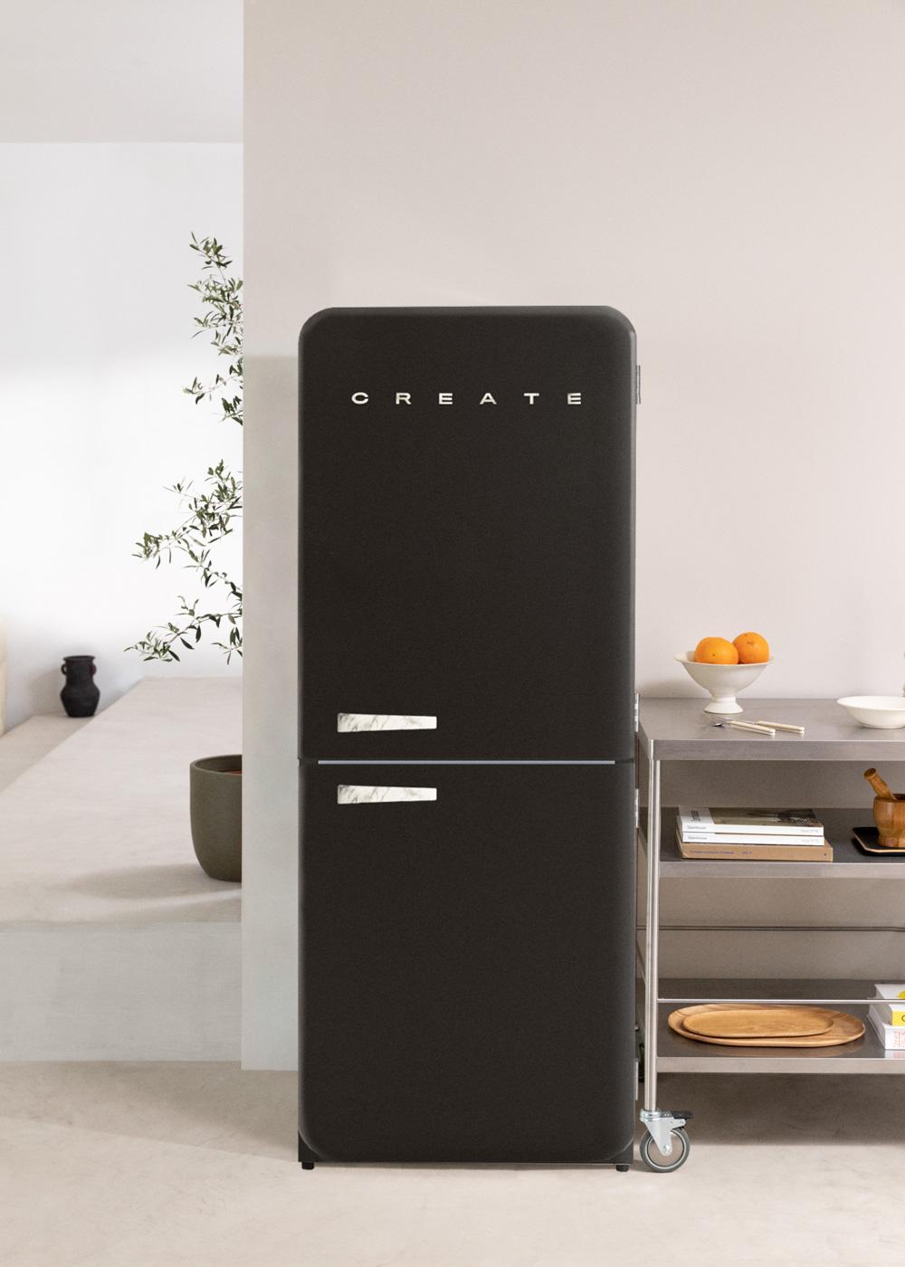 CREATE - FRIDGE RETRO COMBI 401L - Retro-Stil Kombikühlschrank