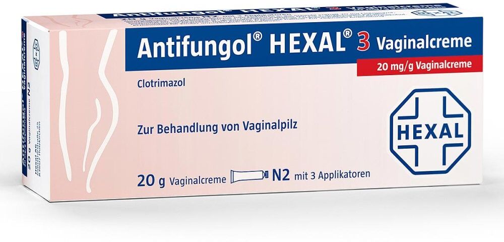 Antifungol HEXAL 3 bei Scheidenpilz