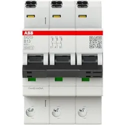 ABB Sicherungsautomat SX200, 3-polig, 13A, B, 6kA - SX203-B13