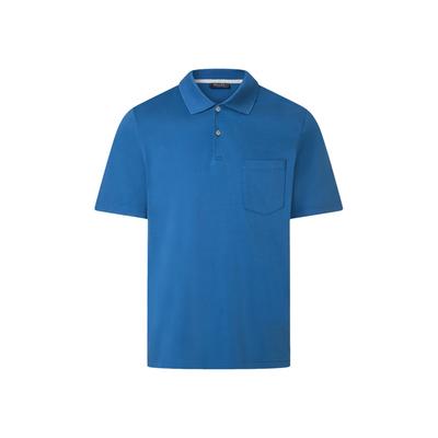 Poloshirt MAERZ MUENCHEN "Maerz Muenchen 648000 Poloshirt Herren Bekleidung", Herren, Gr. 54, blau, 100% Baumwolle, Shirts