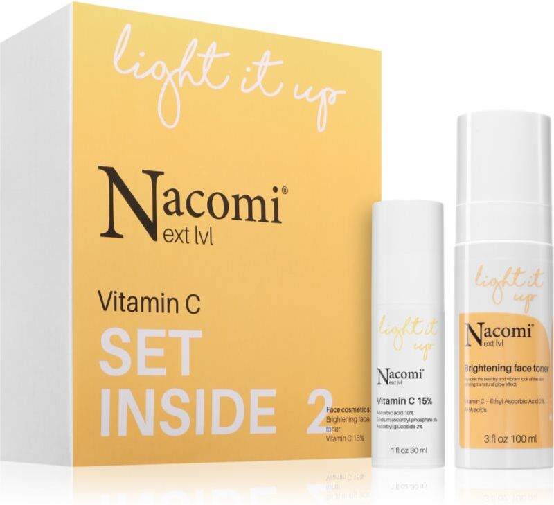 Nacomi Next Level Vitamin C Gift Set with vitamin C