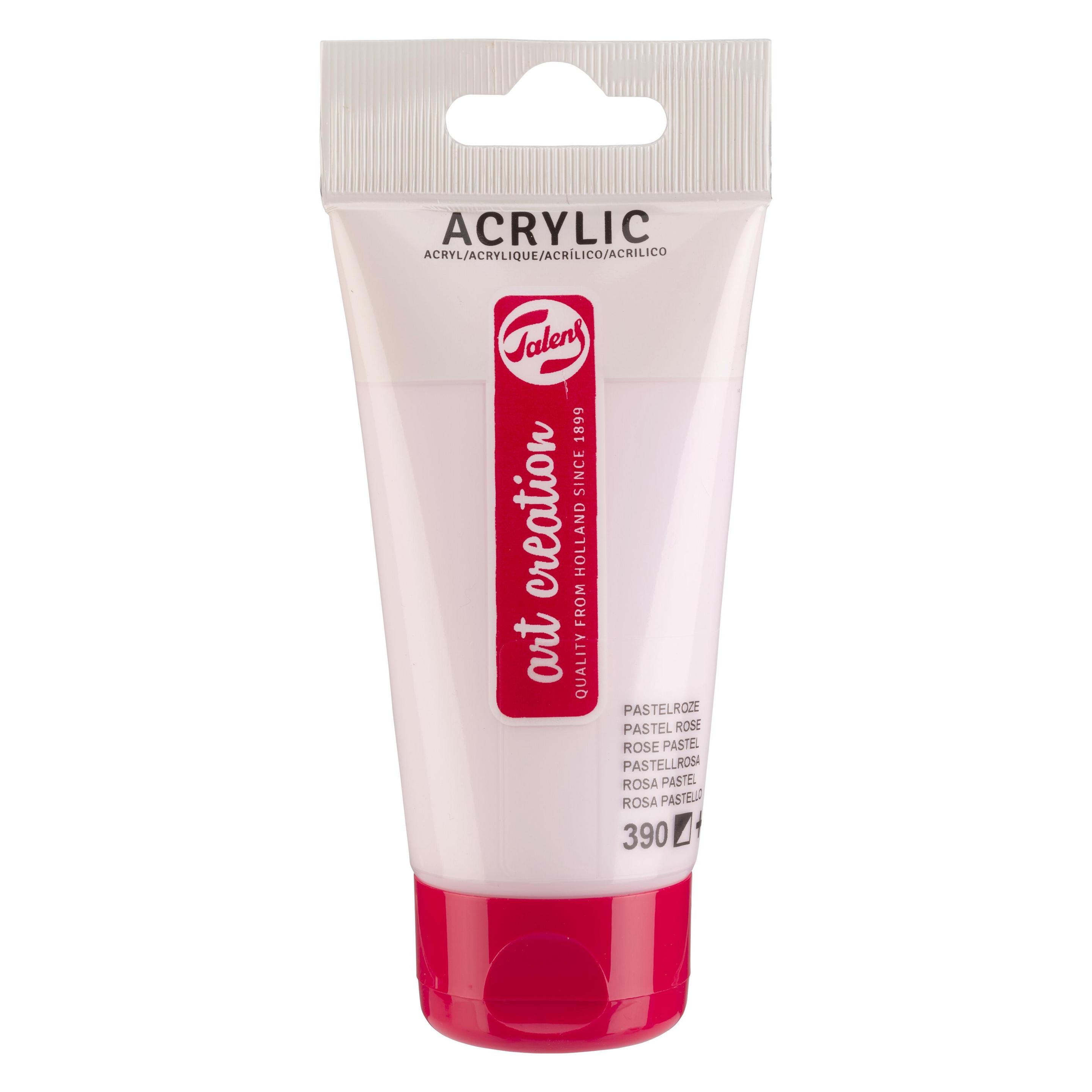 Talens Art Creation Acrylfarbe, Tube 75 ml, Pastellrosa 390 (75 ml) (57456703)