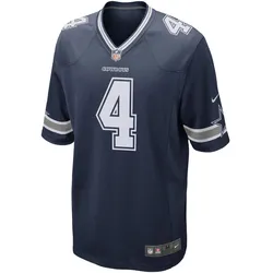 Nike, Herren, Sportshirt, Dallas Cowboys Home Game Jersey Prescott 4 L (L)