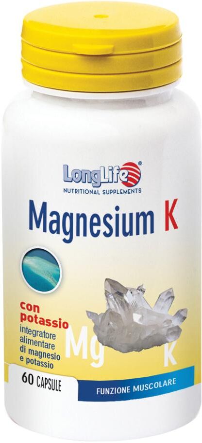LONGLIFE Srl LongLife, Magnesium K, 60 Capsule